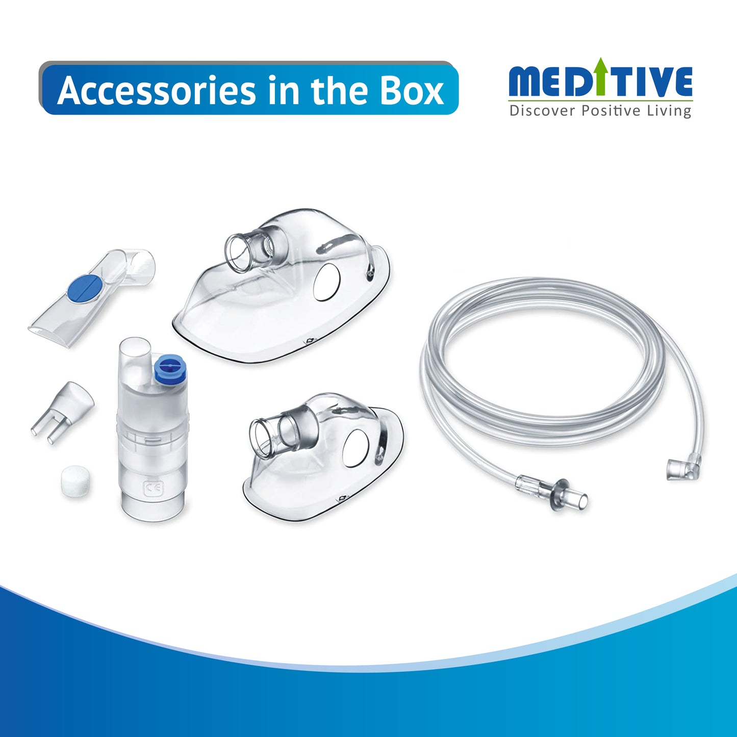 Respiratory Piston Compressor Nebulizer Inhaler for Child and Adult