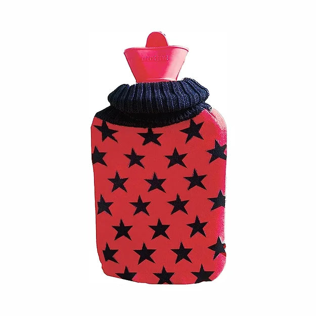 Rubber Hot water bag/Hot water bottle for Body Pain Relief with Woolen Cover
