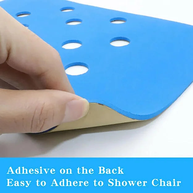 Shower Chair Bath Seat with Padded Armrests and Back, Great for Bathtubs