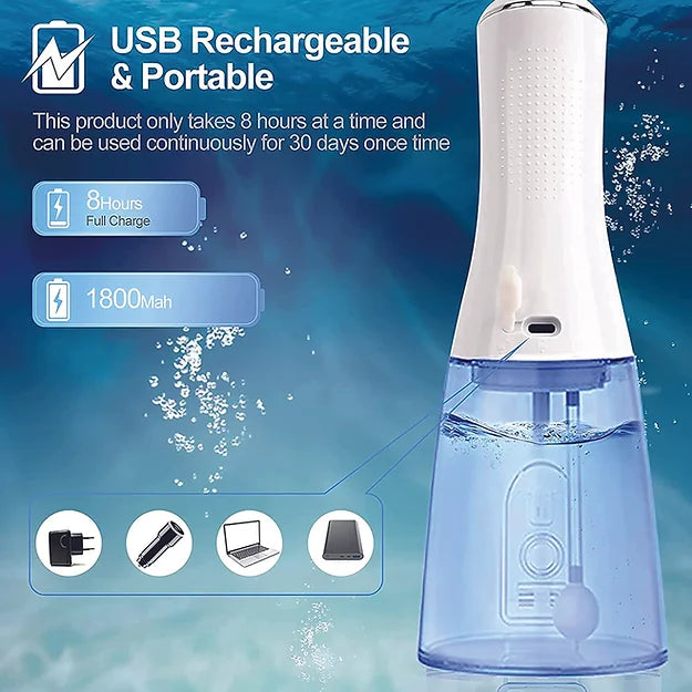 MEDITIVE Water Flosser Cordless for Teeth, Portable Oral Irrigator Flosser