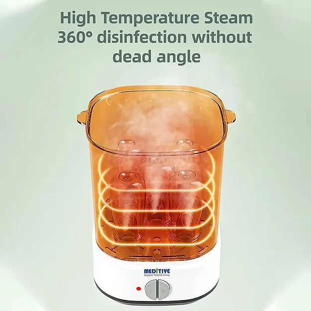 Baby Bottle Steriliser, Electric Bottle Steam Steriliser for Baby Bottles