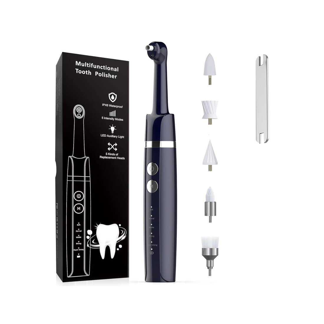 Introducing India's First Electric Tooth Polisher: The MEDITIVE Teeth Polishing Kit for Daily Cleaning & Whitening