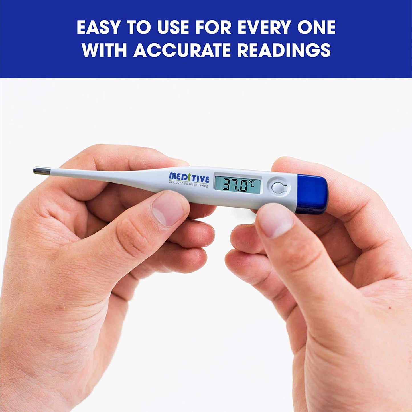 Digital Thermometer for Adults, Children and Babies Both (Celsius and Fahrenheit) Units of Measurement