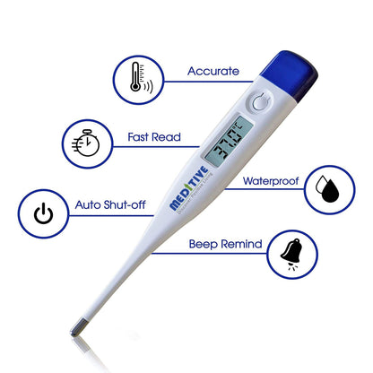 Digital Thermometer for Adults, Children and Babies Both (Celsius and Fahrenheit) Units of Measurement