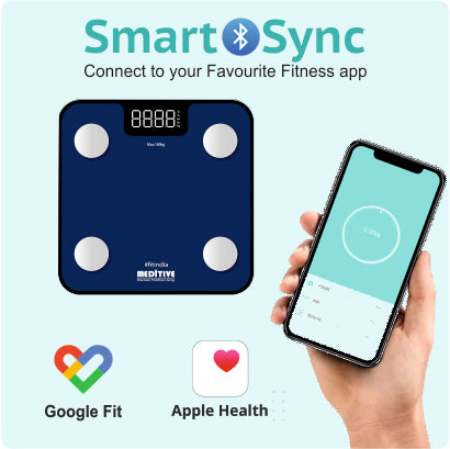 Digital Human Weighing Scale for Body weight, Glass Platform, BMI Bluetooth Scale, (Minimum Weight: 7Kg , Maximum Weight: 180 Kg)