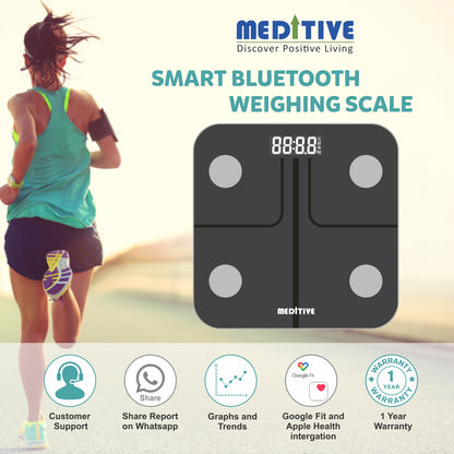 Digital Human Weighing Scale, BMI Weight Scale with Body Fat Analyzer and Fitness