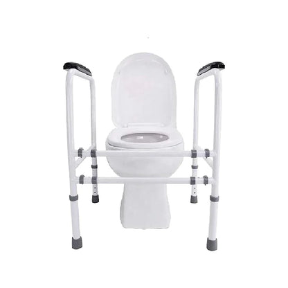 Portable Metal Toilet Safety Bar With Adjustable Width And Height Detachable