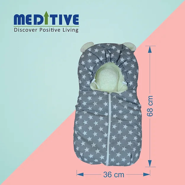 Baby Carry Bed Cum Sleeping Bag for NewBorn Babies Baby Travelling Bed 0-7 Month