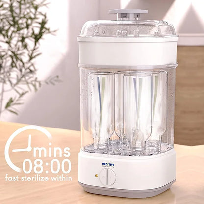 Baby Bottle Steriliser, Electric Bottle Steam Steriliser for Baby Bottles