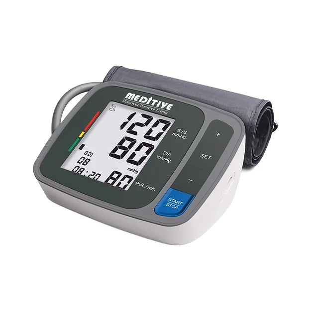 MEDITIVE Fully Automatic Arm-type Digital Blood Pressure Monitor with ...