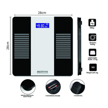 Digital Human Weighing Scale for Body weight, (Maximum Weight: 180 Kg)