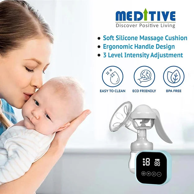 Electric Breast Pump for Mothers With Rechargeable Battery, Automatic Milk Pump