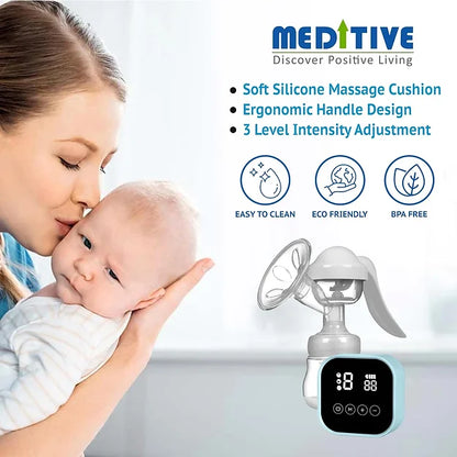 Electric Breast Pump for Mothers With Rechargeable Battery, Automatic Milk Pump