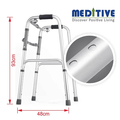 Light Weight Folding Optional Reciprocal Movement Walker for Adults and Patients