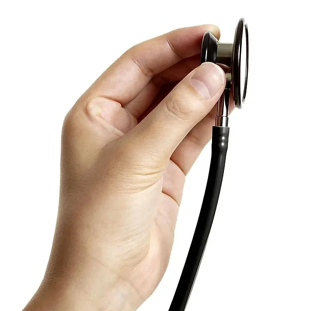 MEDITIVE SS Stainless Steel Acoustic Stethoscope (Black Colour)