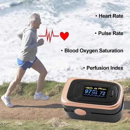 MEDITIVE Fingertip Pulse Oximeter, SPO2 Blood Oxygen Saturation, Pulse Rate, Per