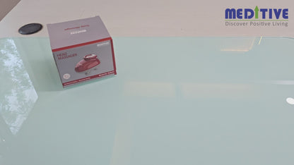 MEDITIVE Electric Scalp Massager | 3-Speed, 4 Detachable Heads | Waterproof Cordless Rechargeable