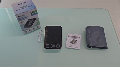 MEDITIVE Digital Blood Pressure Monitor with Rechargeable Battery and Type-C Charging USB Port